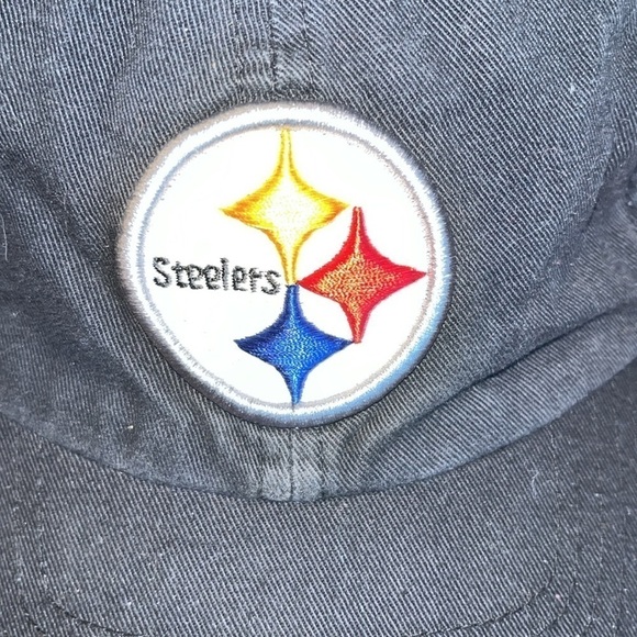 Mens Pittsburgh Steelers '47 Brand Black Cleanup fitted Hat size Large - Picture 3 of 7